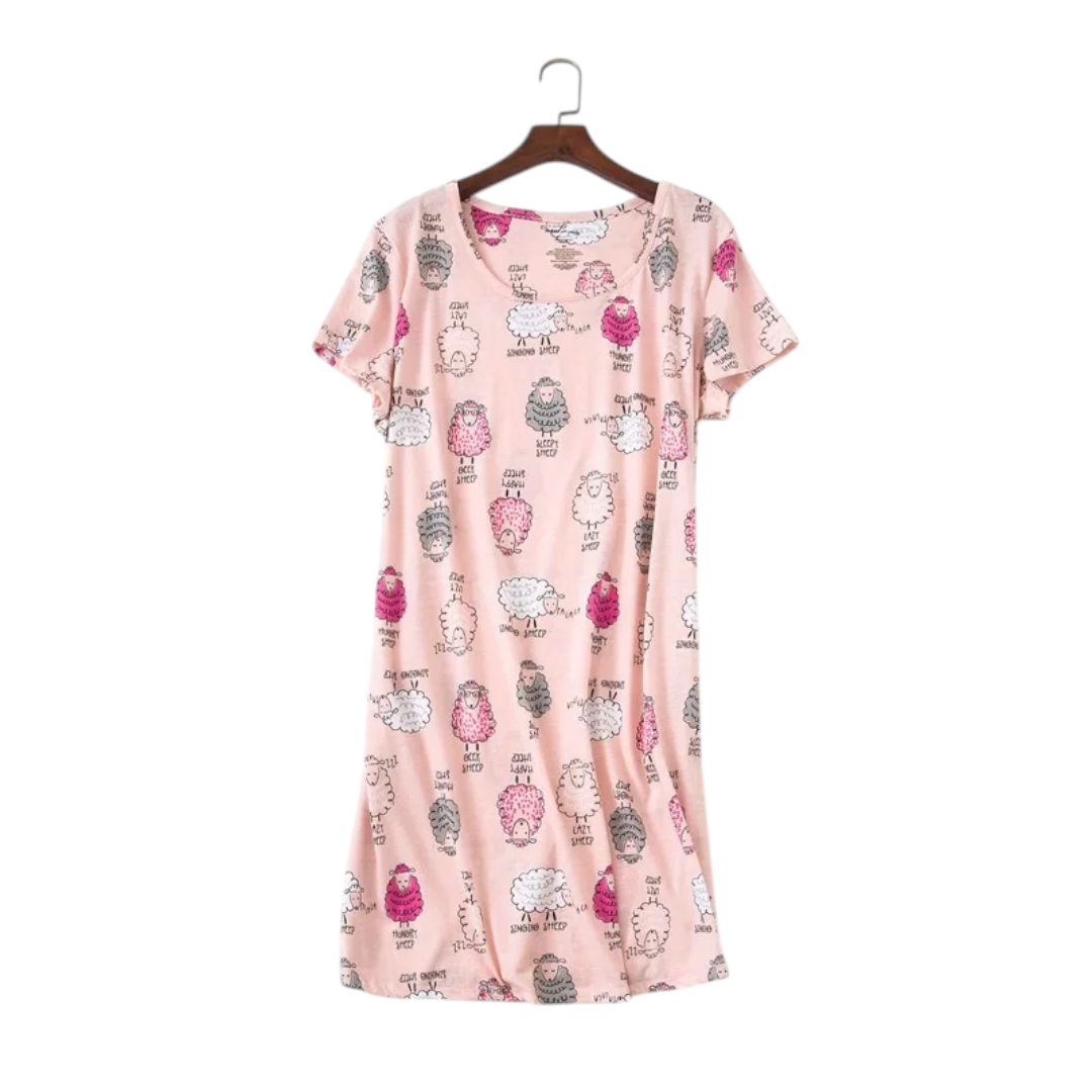 Lunessa Schlafkleid – Weich & wunderbar oversized