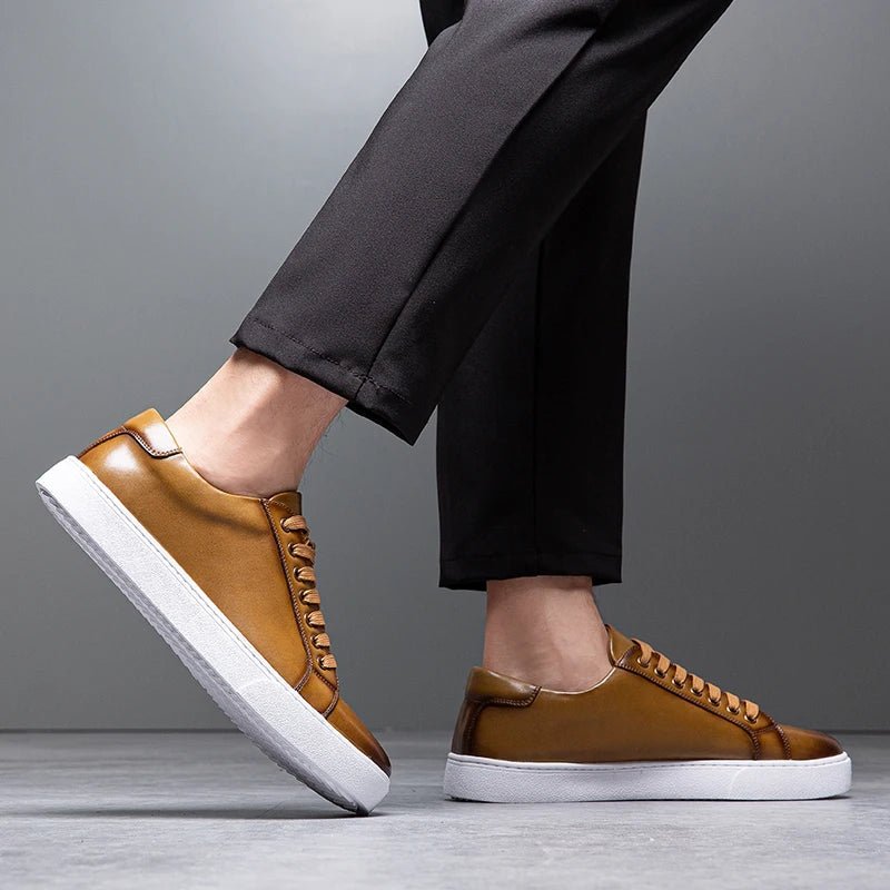 Enzo | Hochwertige Herren Sneaker aus edlem Leder