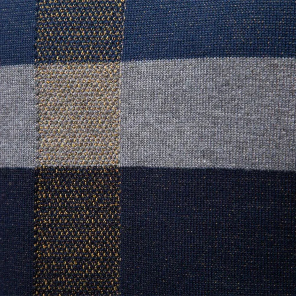 Rosenfeld | Eleganter Herrenpullover mit Diamantdesign
