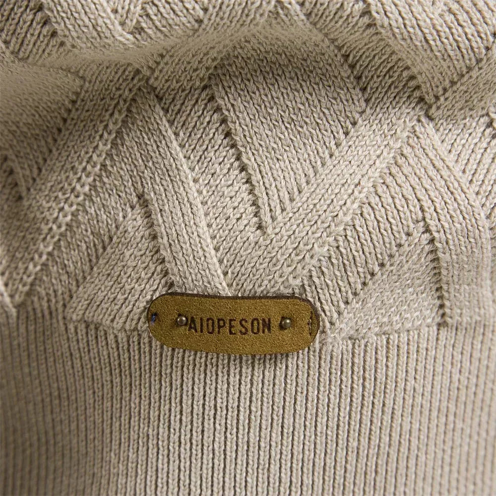 Theodor | Eleganter Herrenpullover mit Rautenmuster