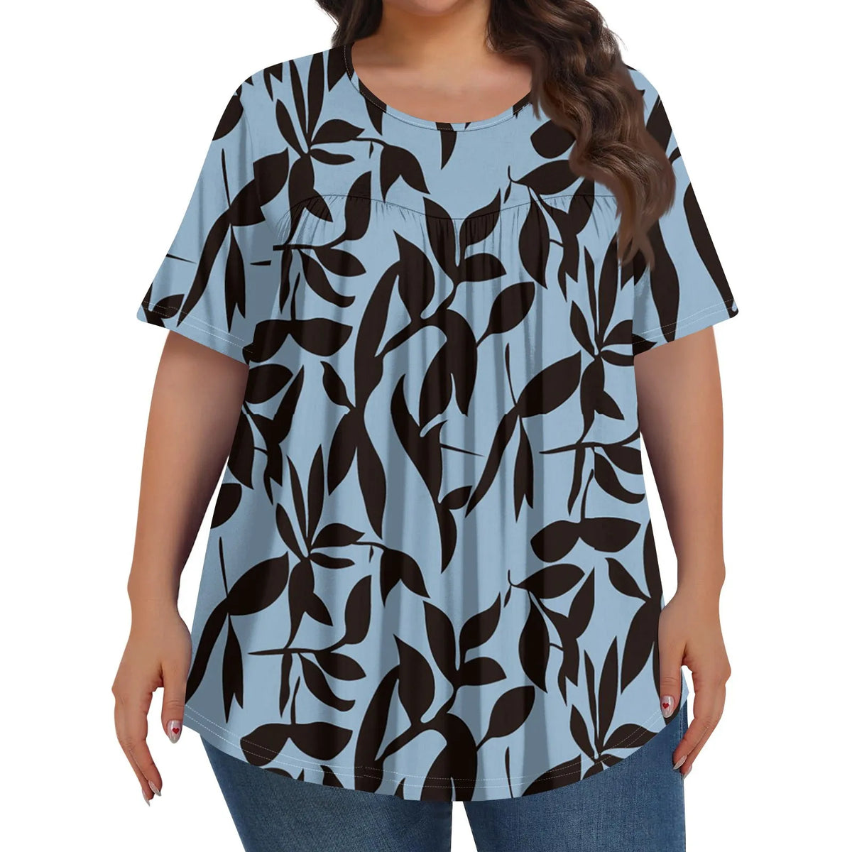 Norélia Bloom Top | Bequemer Schnitt mit schmeichelhaftem Blumenmuster