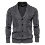 Waldemar | Maskuliner Cardigan mit Knopfleiste