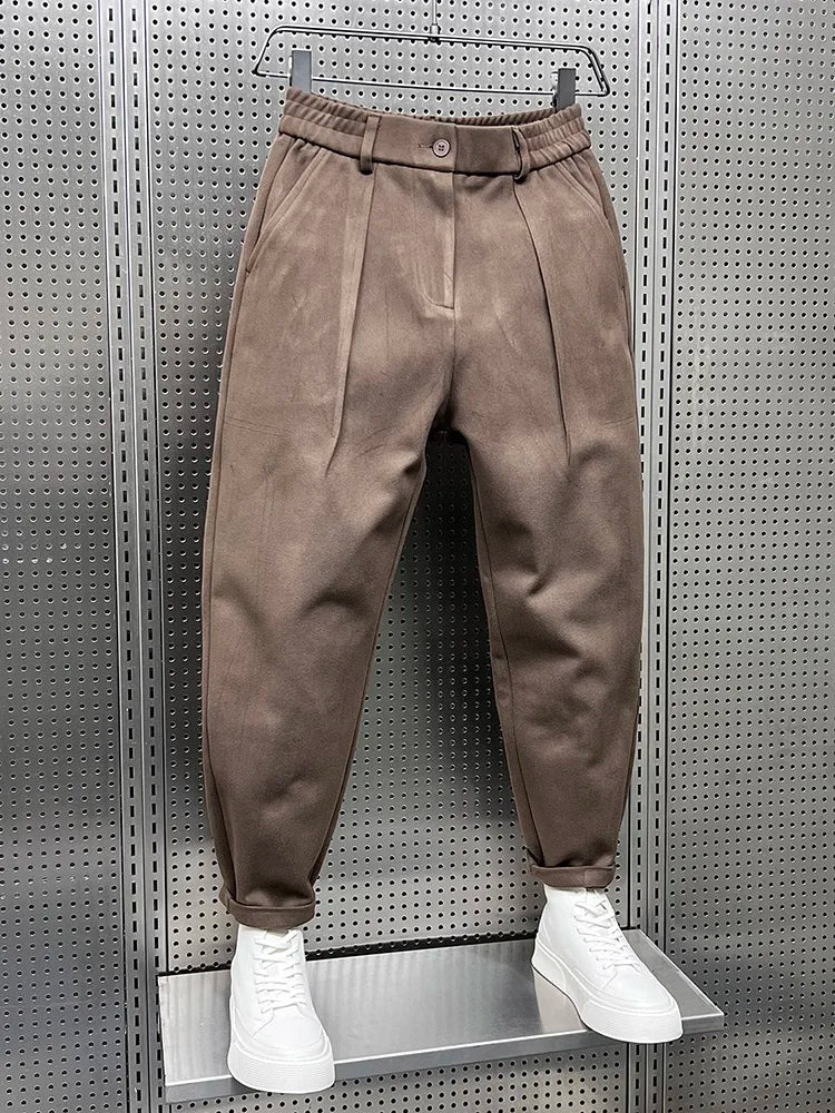 Feinwerk™ | Elegante Melange-Herrenhose