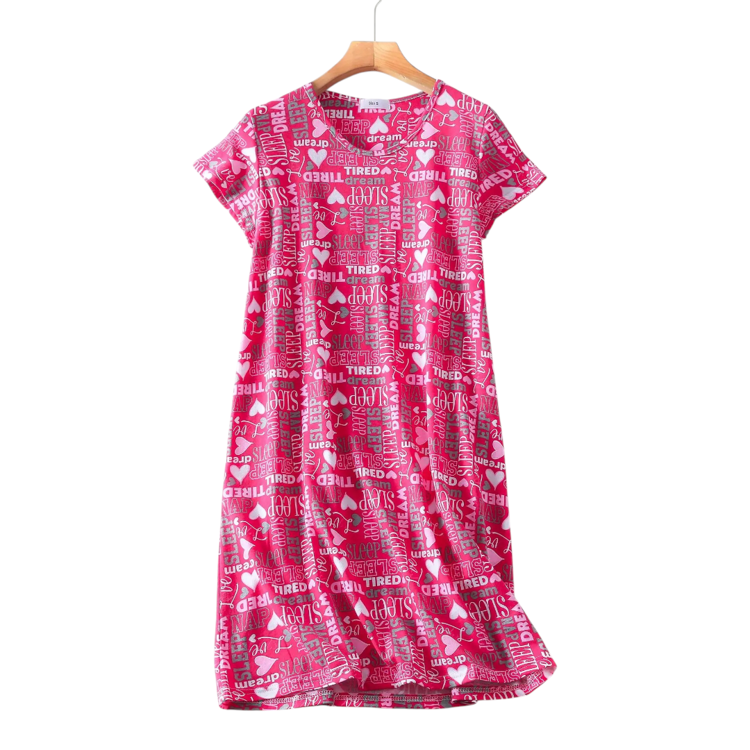 Lunessa Schlafkleid – Weich & wunderbar oversized