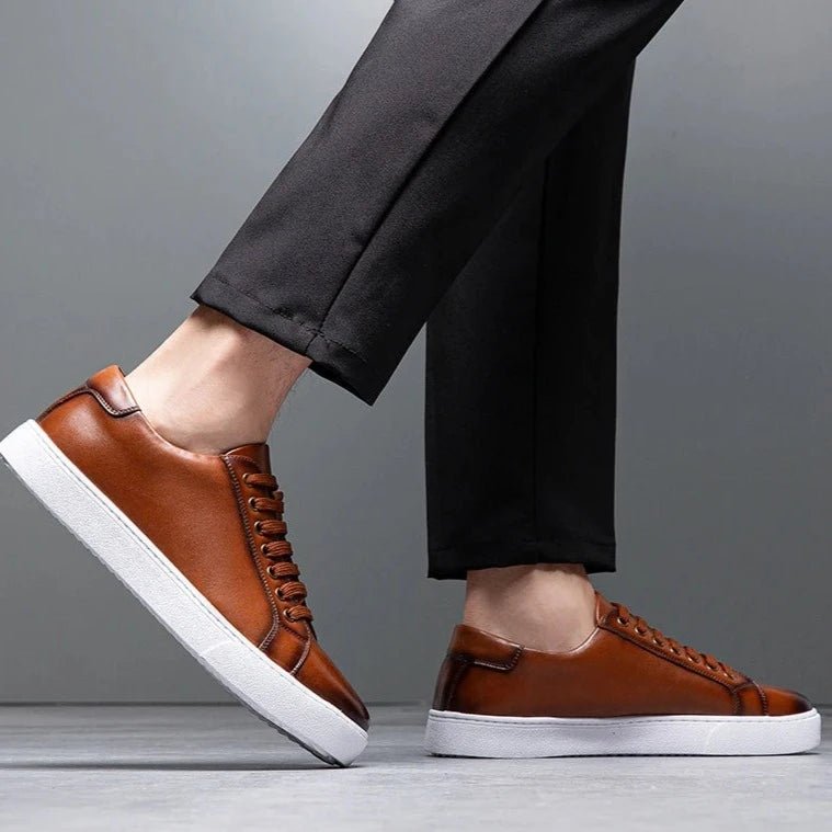 Enzo | Hochwertige Herren Sneaker aus edlem Leder