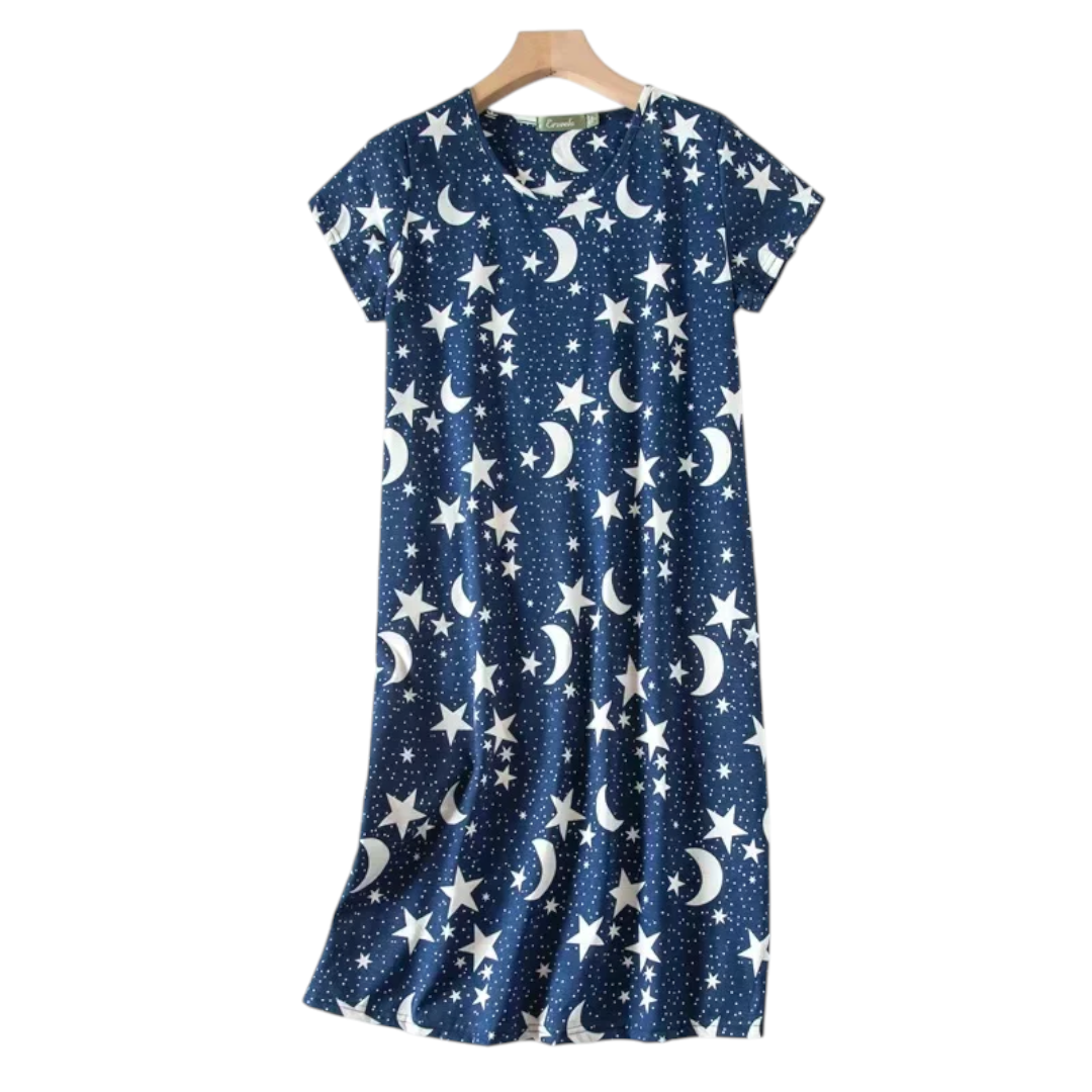 Lunessa Schlafkleid – Weich & wunderbar oversized