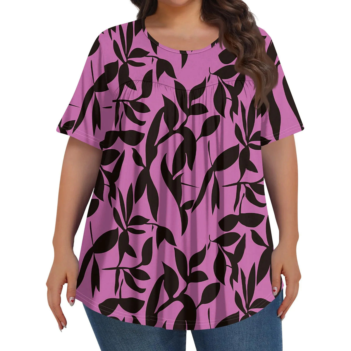 Norélia Bloom Top | Bequemer Schnitt mit schmeichelhaftem Blumenmuster