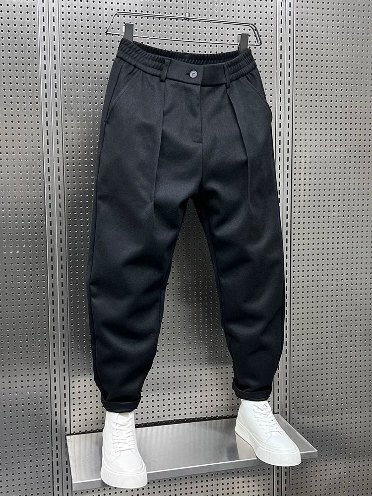 Feinwerk™ | Elegante Melange-Herrenhose