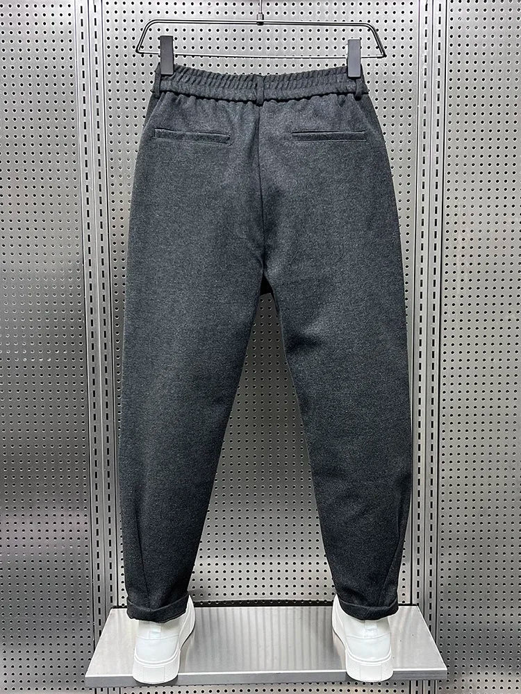 Feinwerk™ | Elegante Melange-Herrenhose