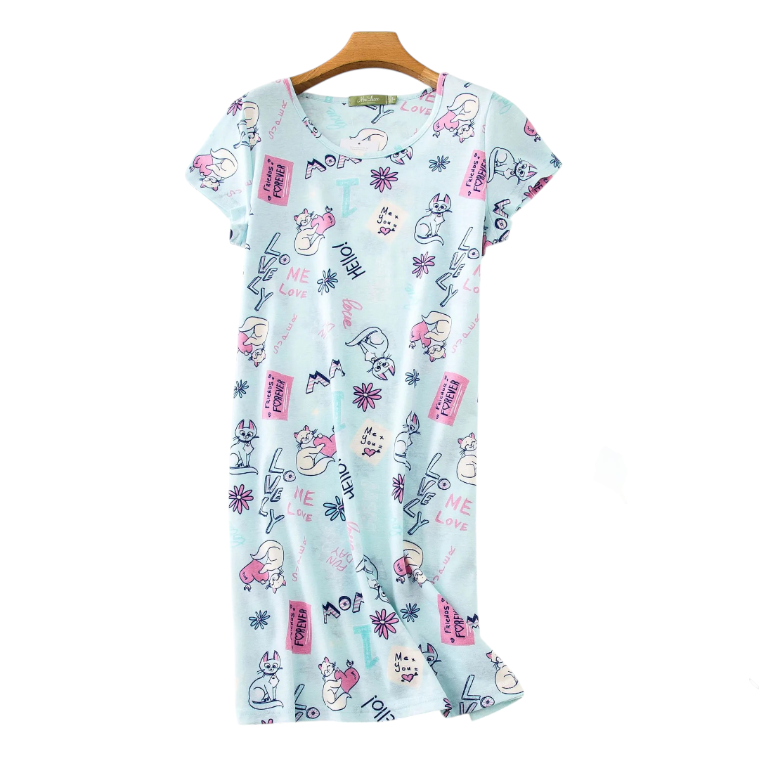 Lunessa Schlafkleid – Weich & wunderbar oversized