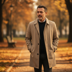 Marco | Eleganter Küstenmantel für anspruchsvolle Männer