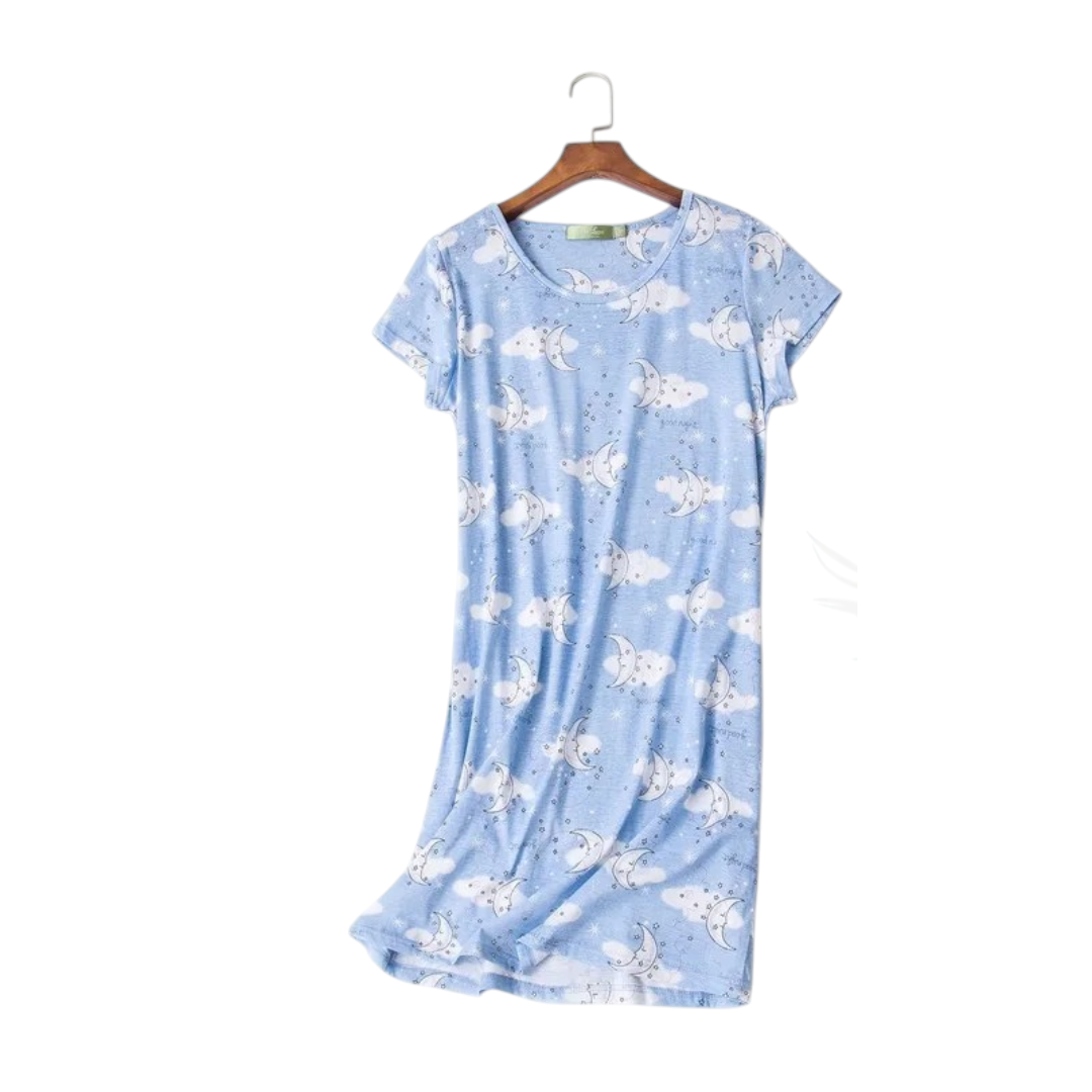 Lunessa Schlafkleid – Weich & wunderbar oversized