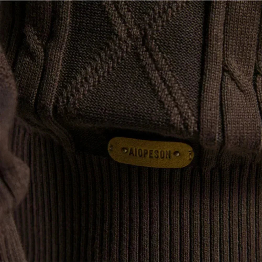 Waldemar | Maskuliner Cardigan mit Knopfleiste