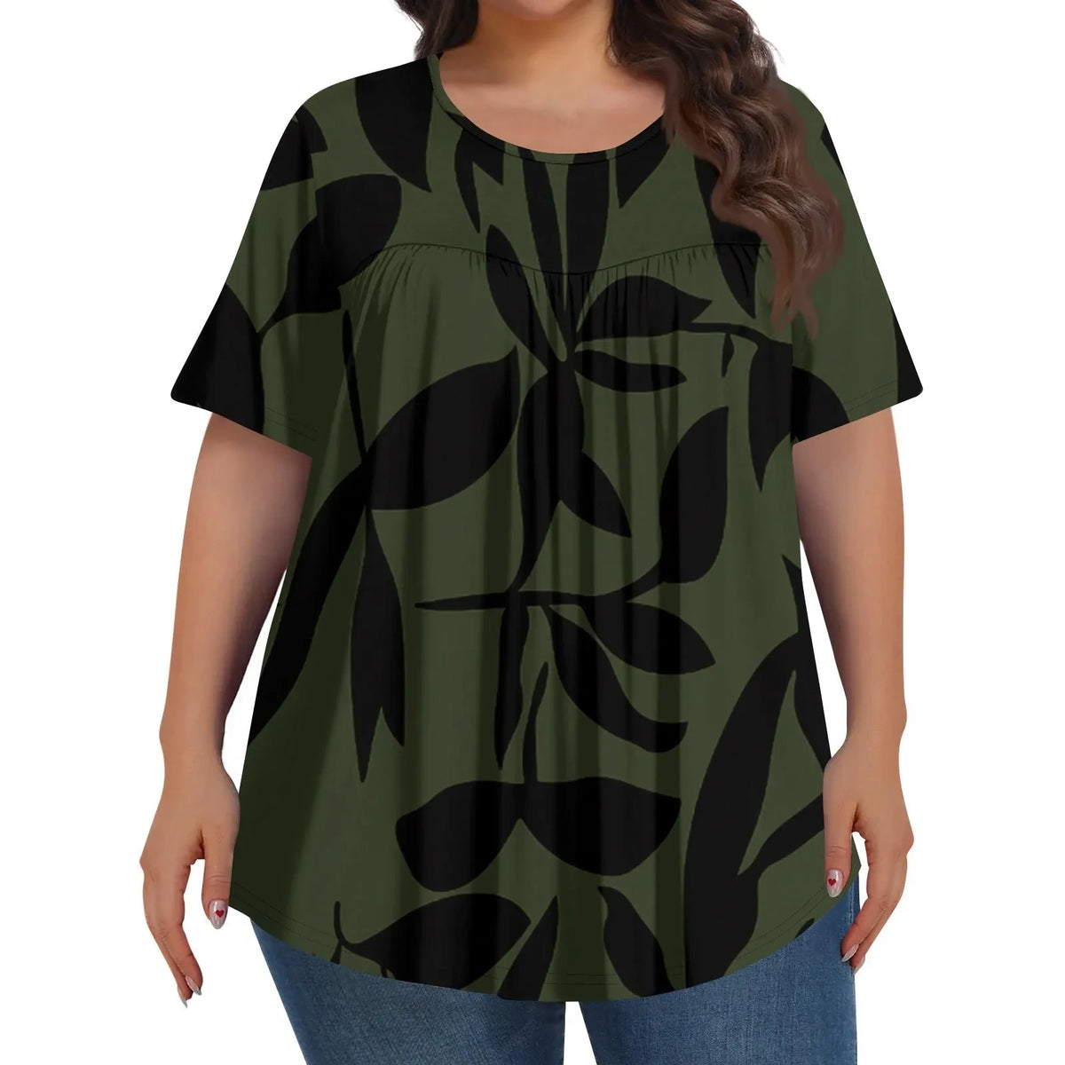 Norélia Bloom Top | Bequemer Schnitt mit schmeichelhaftem Blumenmuster