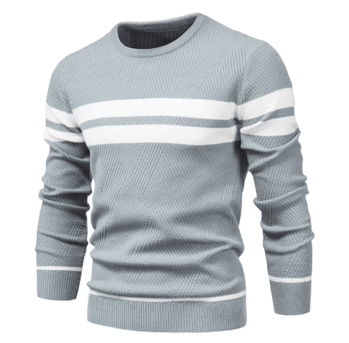 Berengar | Stilvoller Herrenpullover mit Fischgrätmuster