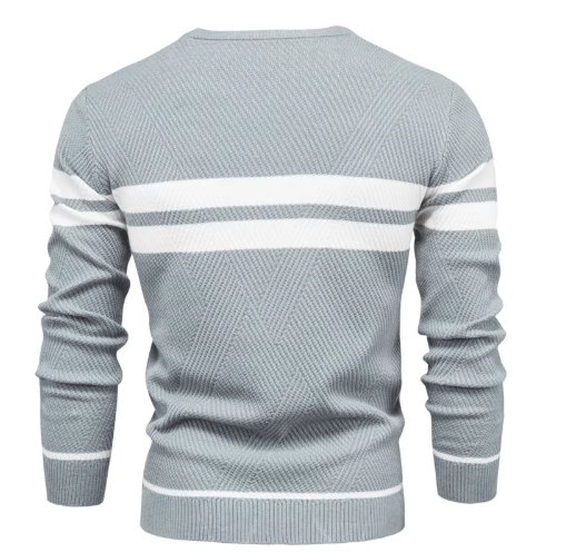 Berengar | Stilvoller Herrenpullover mit Fischgrätmuster