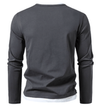 Alwin | Elegantes Langarmshirt aus hochwertiger Baumwolle