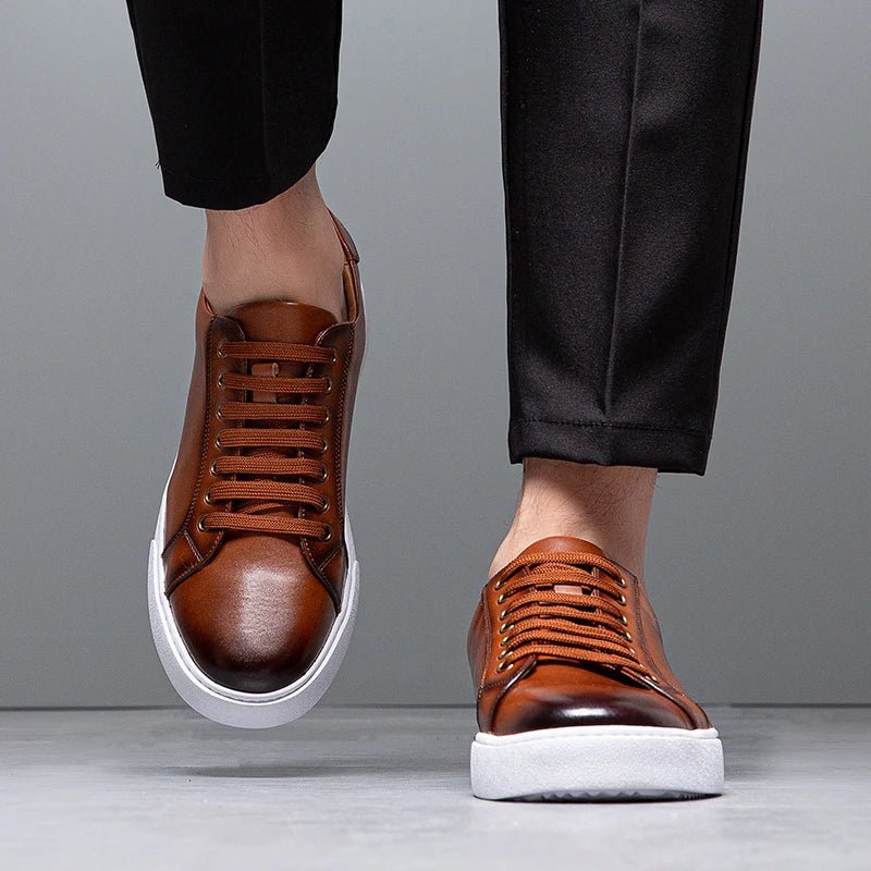 Enzo | Hochwertige Herren Sneaker aus edlem Leder