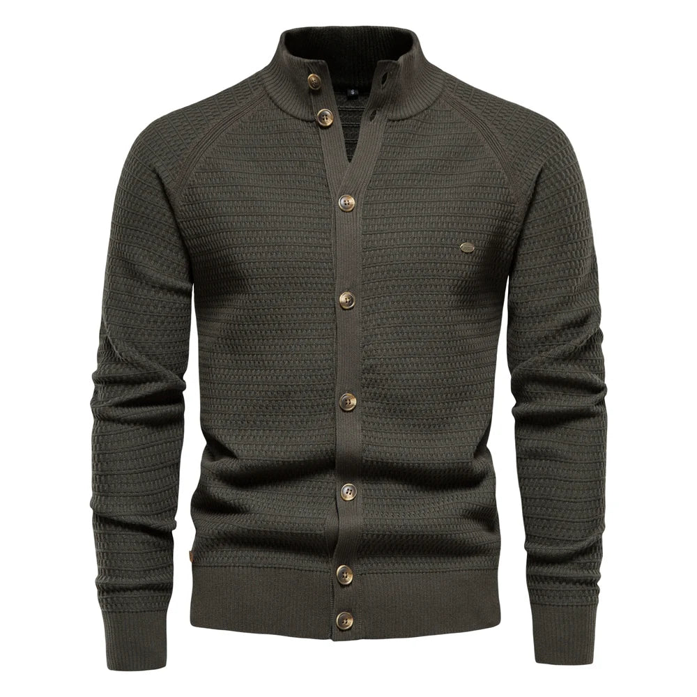 Ottmar | Hochwertiger Baumwoll-Cardigan für elegante Männer