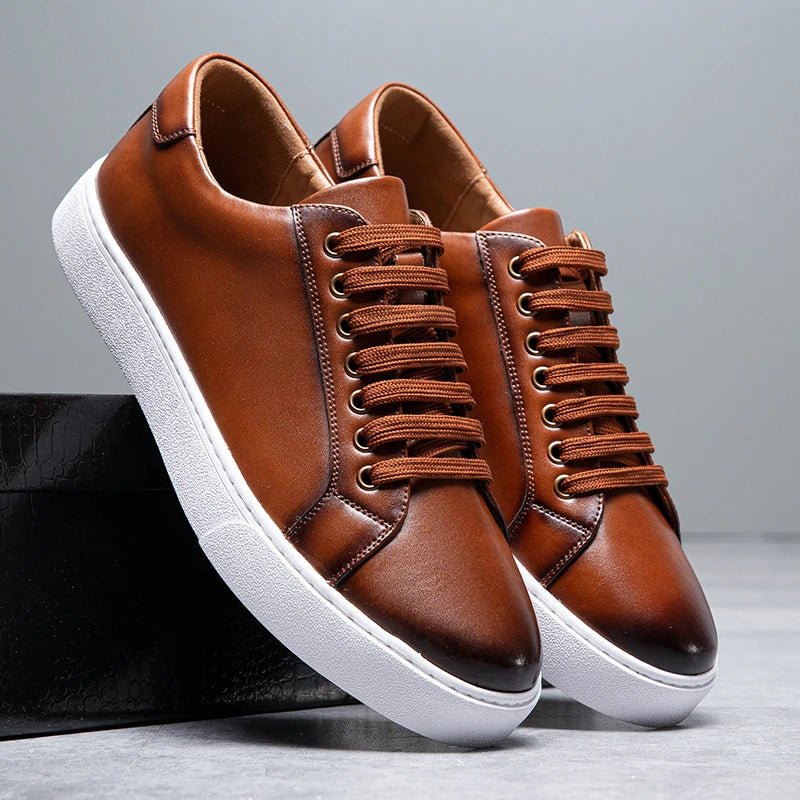 Enzo | Hochwertige Herren Sneaker aus edlem Leder