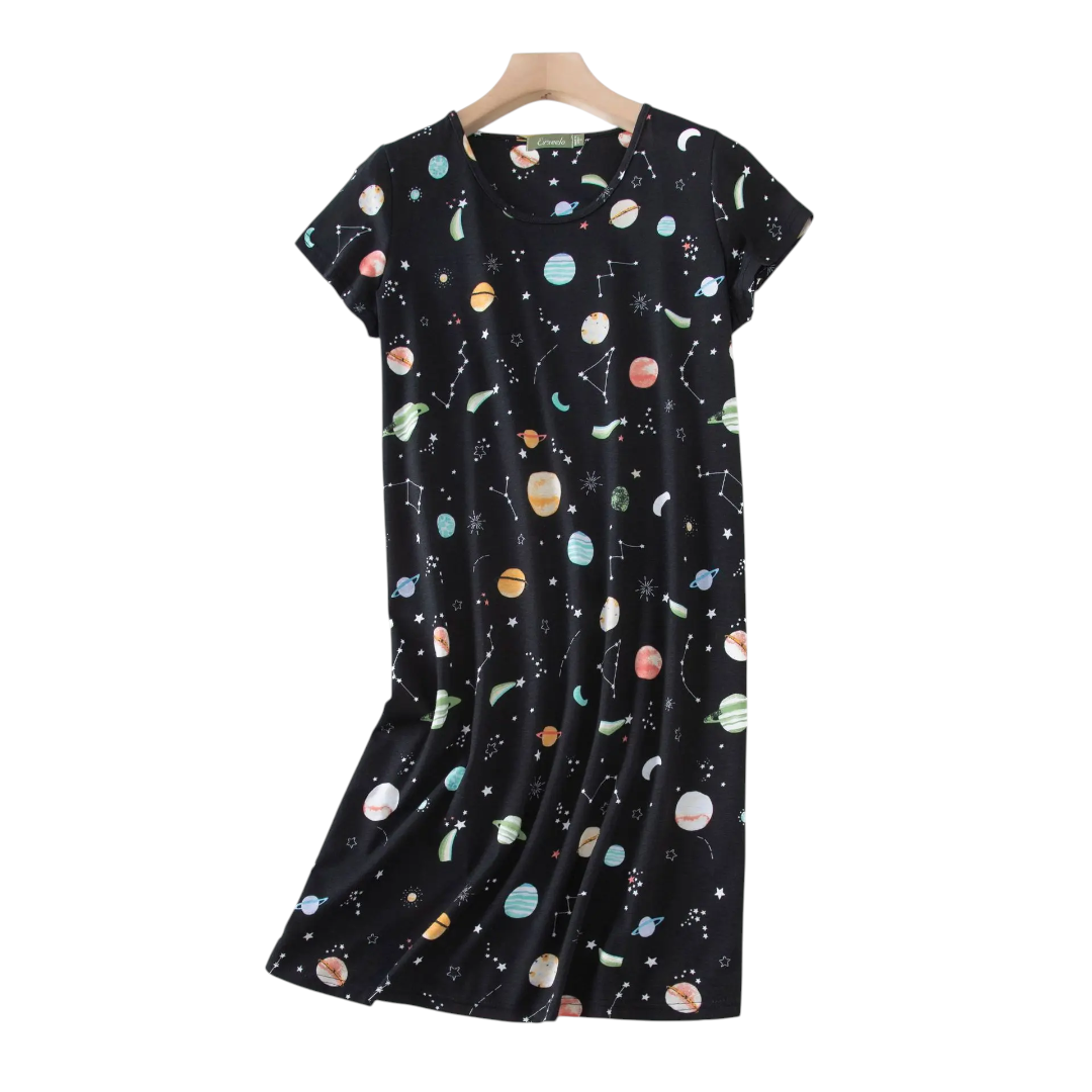 Lunessa Schlafkleid – Weich & wunderbar oversized