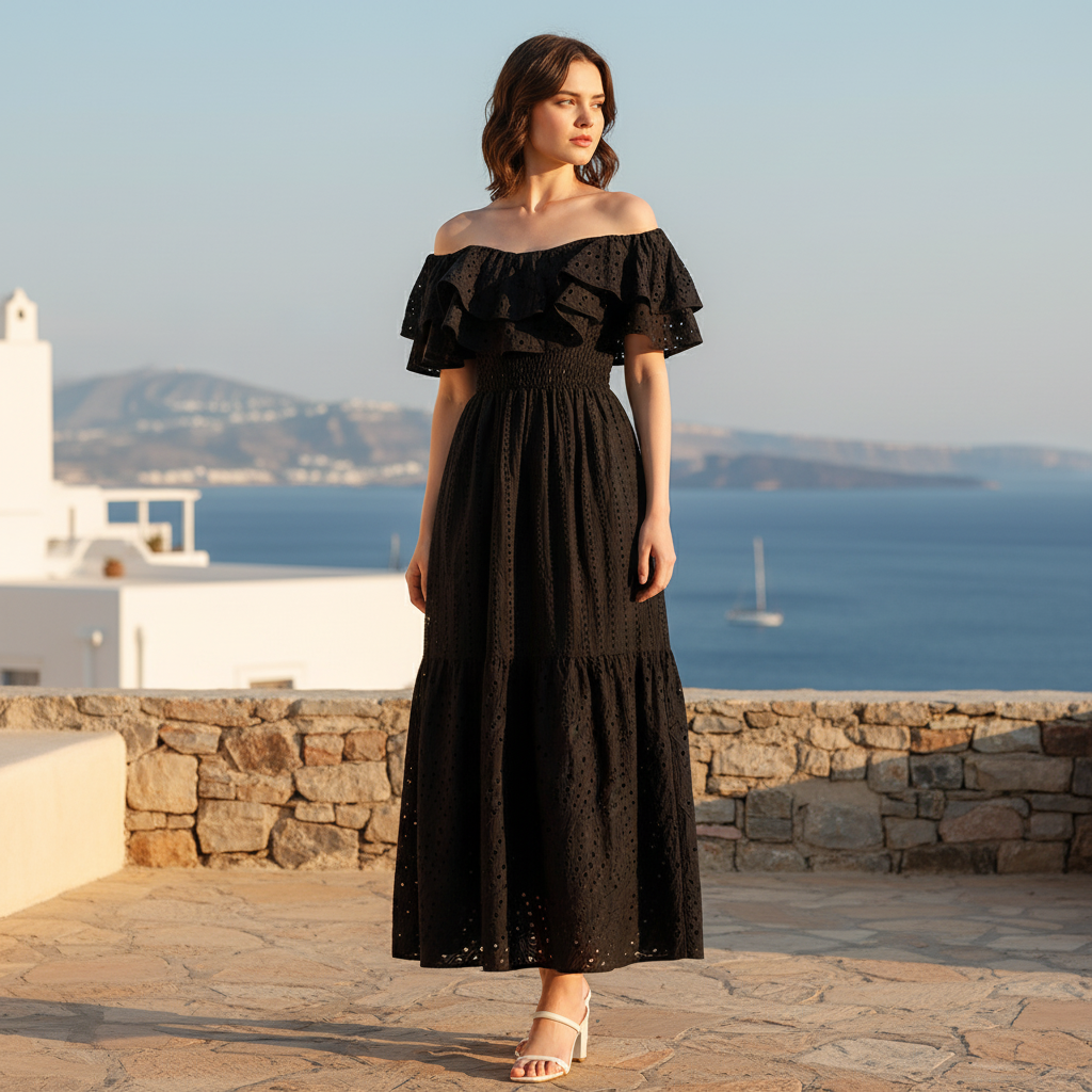 Almira Soleil Kleid - fließend und elegant