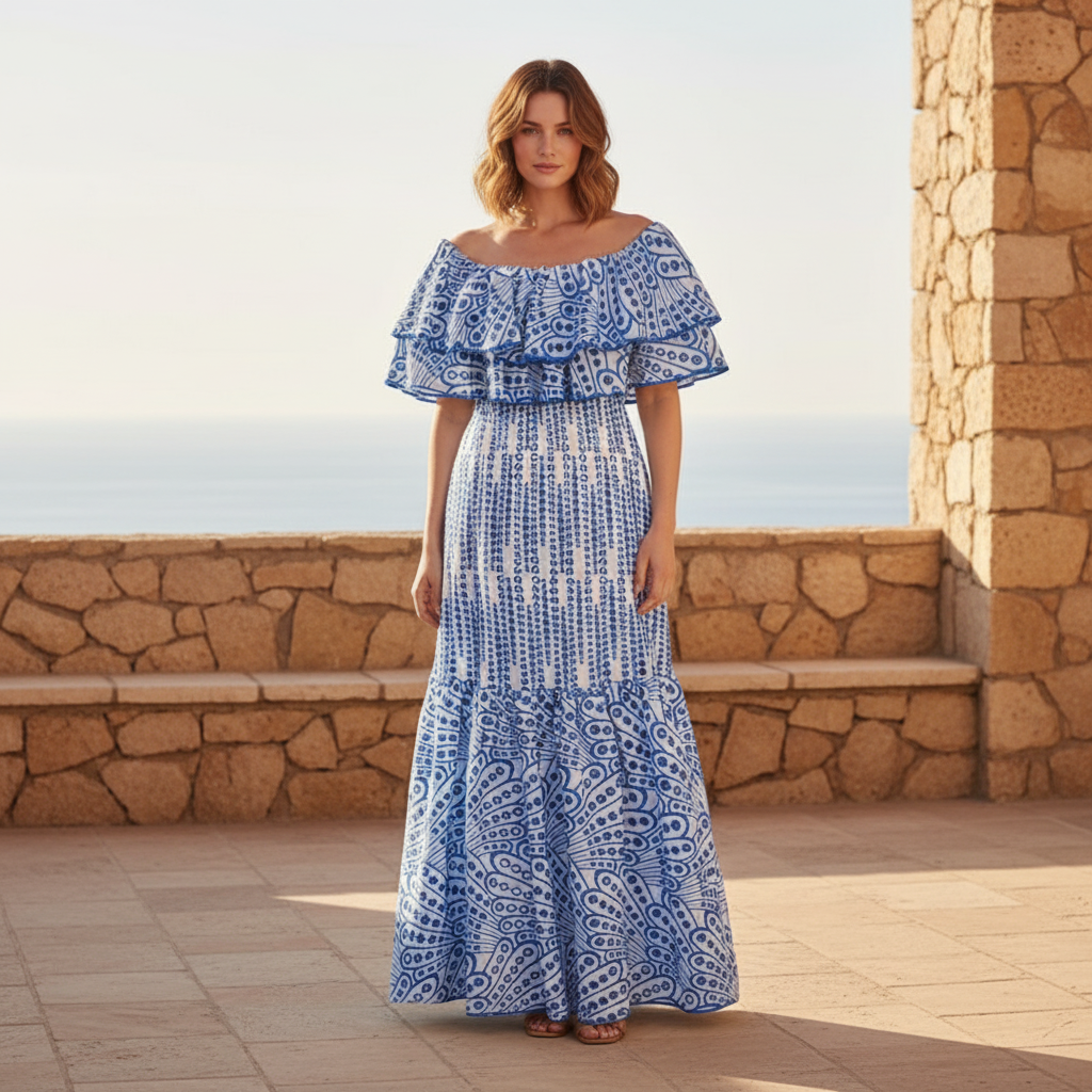 Almira Soleil Kleid - fließend und elegant