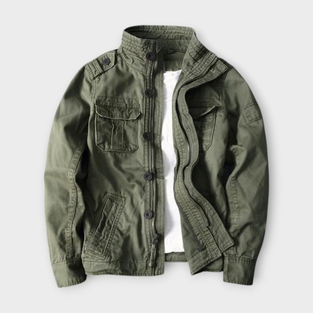 Felix | Zeitlose Forge Jacke mit Tarnmuster
