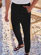 NICHOLS | Zeitlose Leinenhose mit Kordelzug