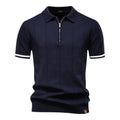 EROS | Edles Polo-Shirt mit vertikaler Textur