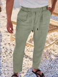 NICHOLS | Zeitlose Leinenhose mit Kordelzug