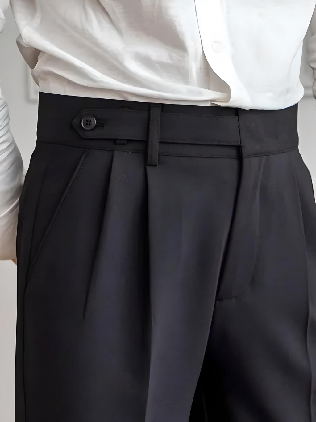 Otori: Exquisite Plissierte Hose für den stilbewussten Mann
