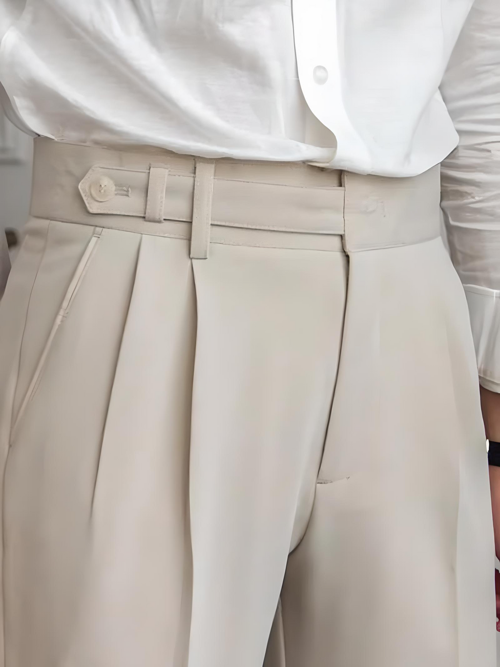 Otori: Exquisite Plissierte Hose für den stilbewussten Mann