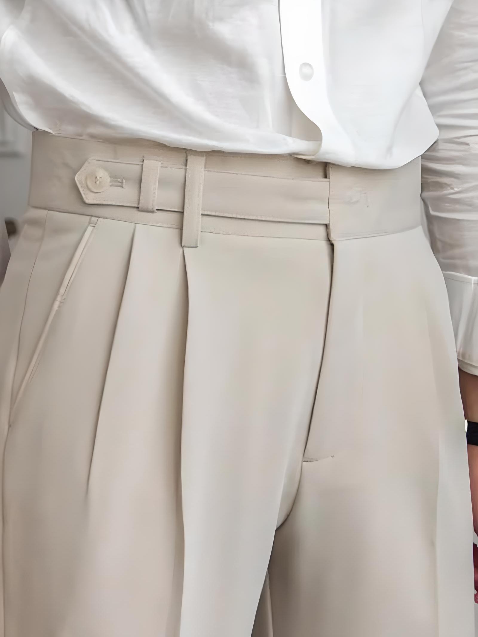 Otori: Exquisite Plissierte Hose für den stilbewussten Mann