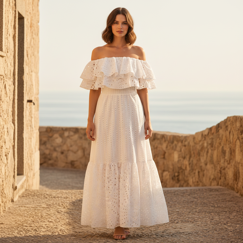Almira Soleil Kleid - fließend und elegant