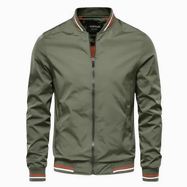 Hans | Elegante Übergangs-Bomberjacke für Herren