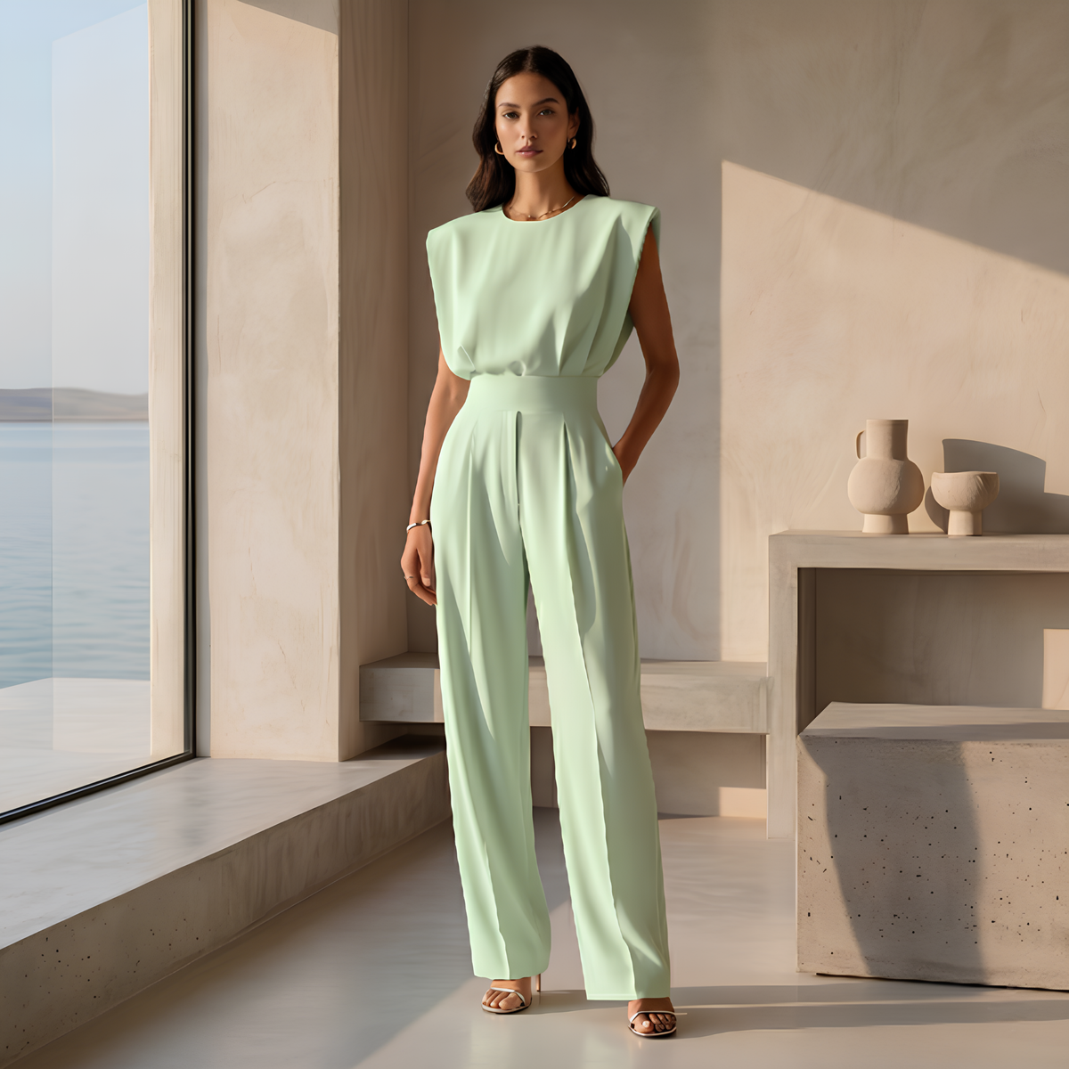 Avéline Flow Jumpsuit | Elegante Leichtigkeit für jeden Anlass
