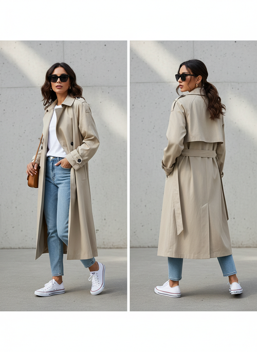 Camille Trench - Betont Ihre Taille