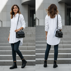 Monroe Shirt Dress - Valt los, oogt krachtig