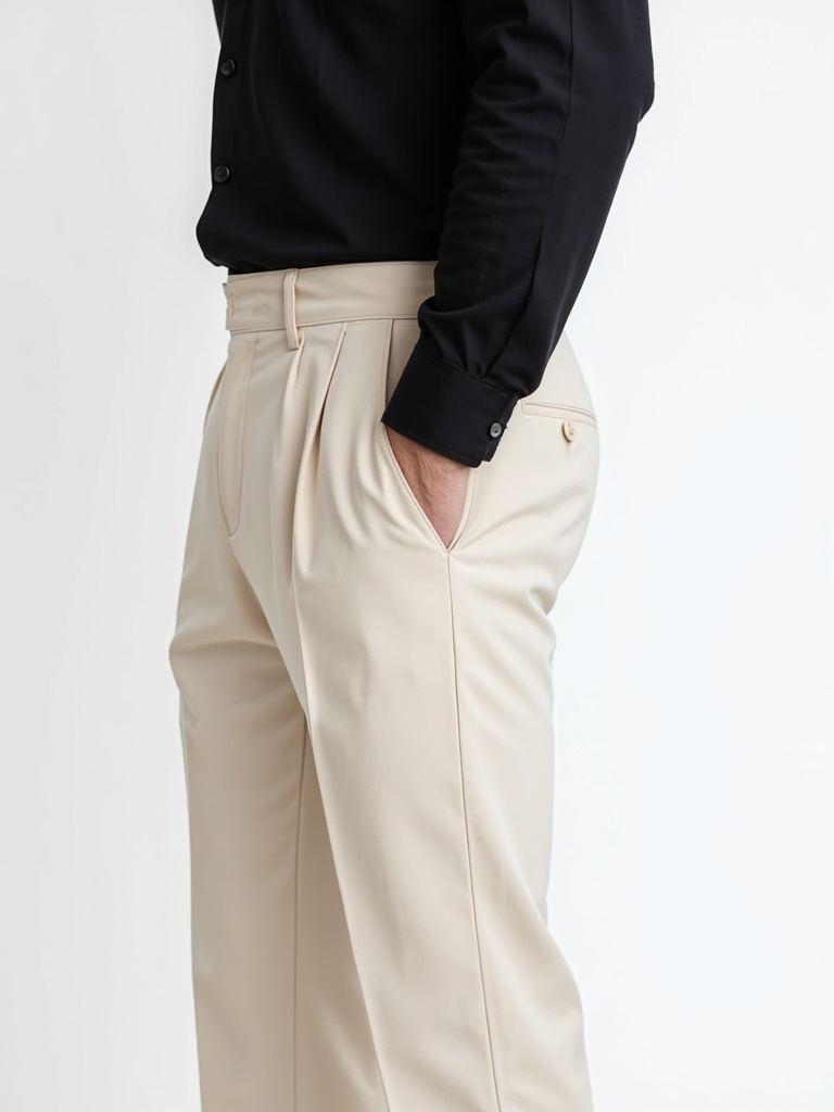 Otori: Exquisite Plissierte Hose für den stilbewussten Mann