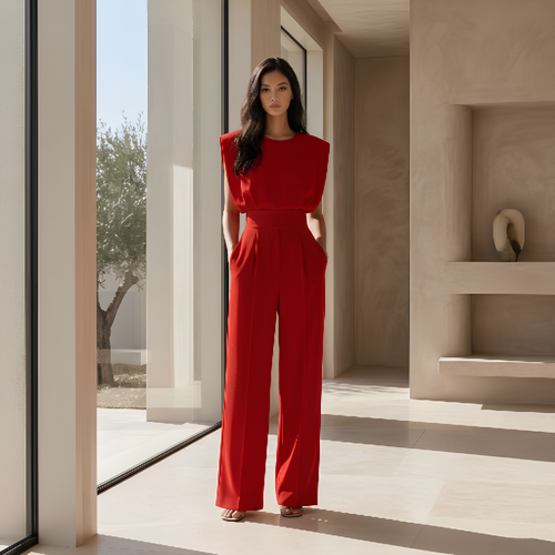 Avéline Flow Jumpsuit | Elegante Leichtigkeit für jeden Anlass