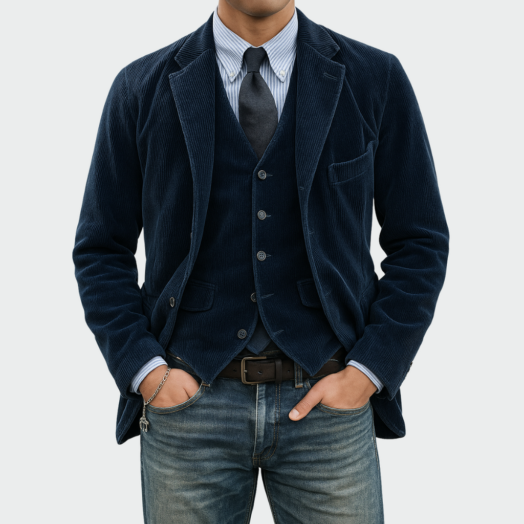Ulf | Zeitlos elegante Anzugjacke und Weste