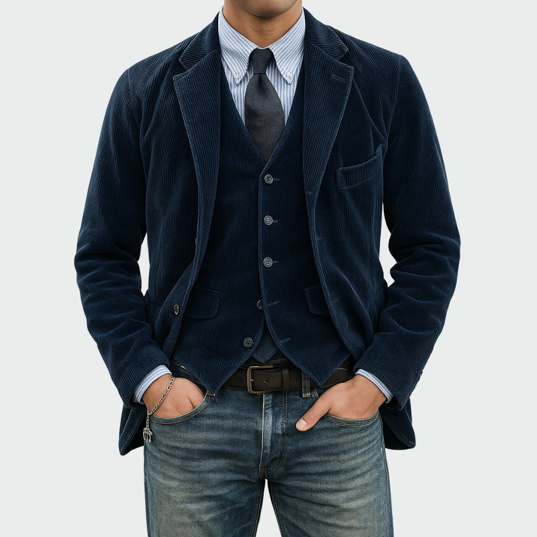 Ulf | Zeitlos elegante Anzugjacke und Weste