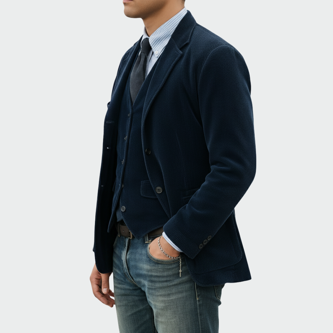 Ulf | Zeitlos elegante Anzugjacke und Weste