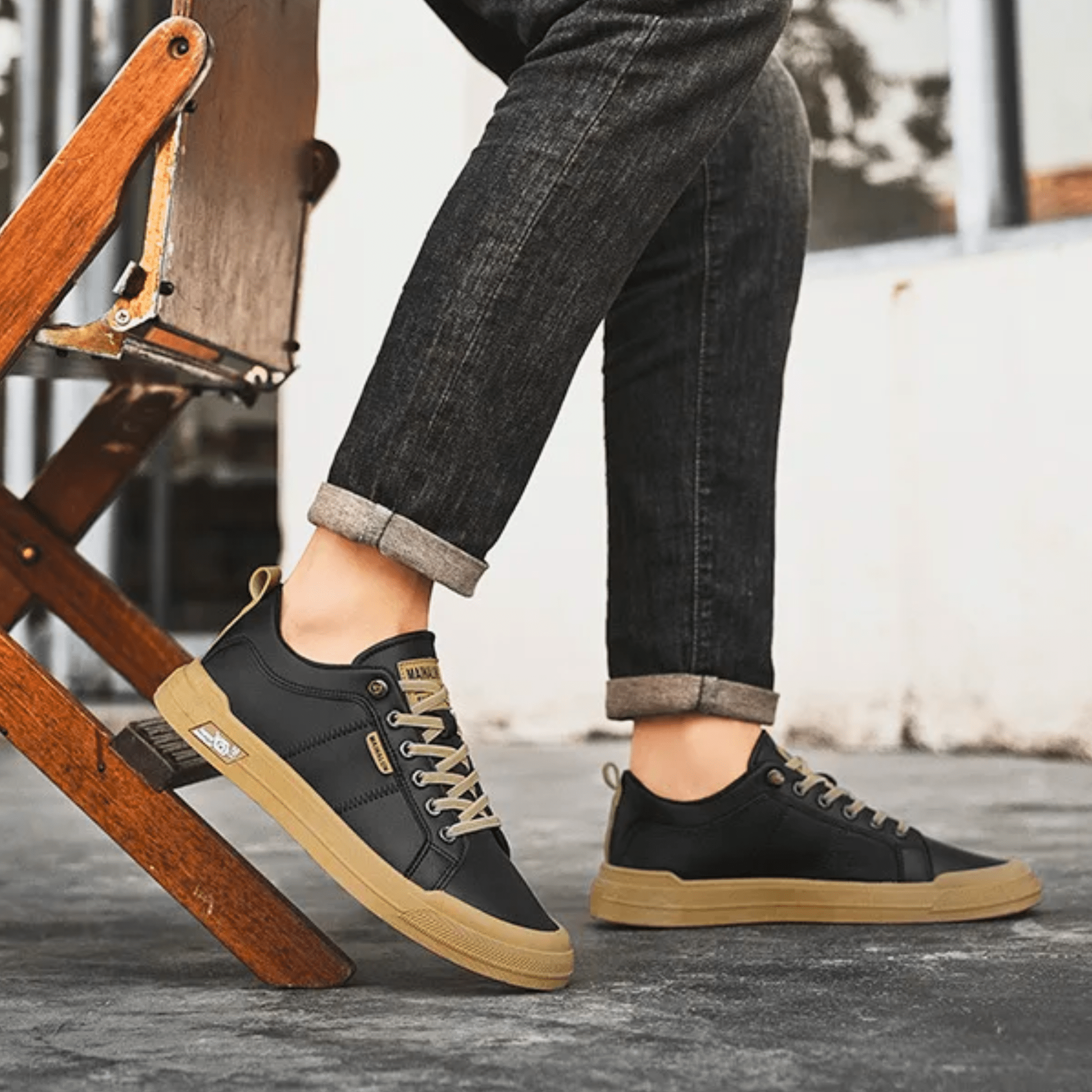 HARRINGTON LEDERSNEAKER – Zeitloser Komfort für den Alltag