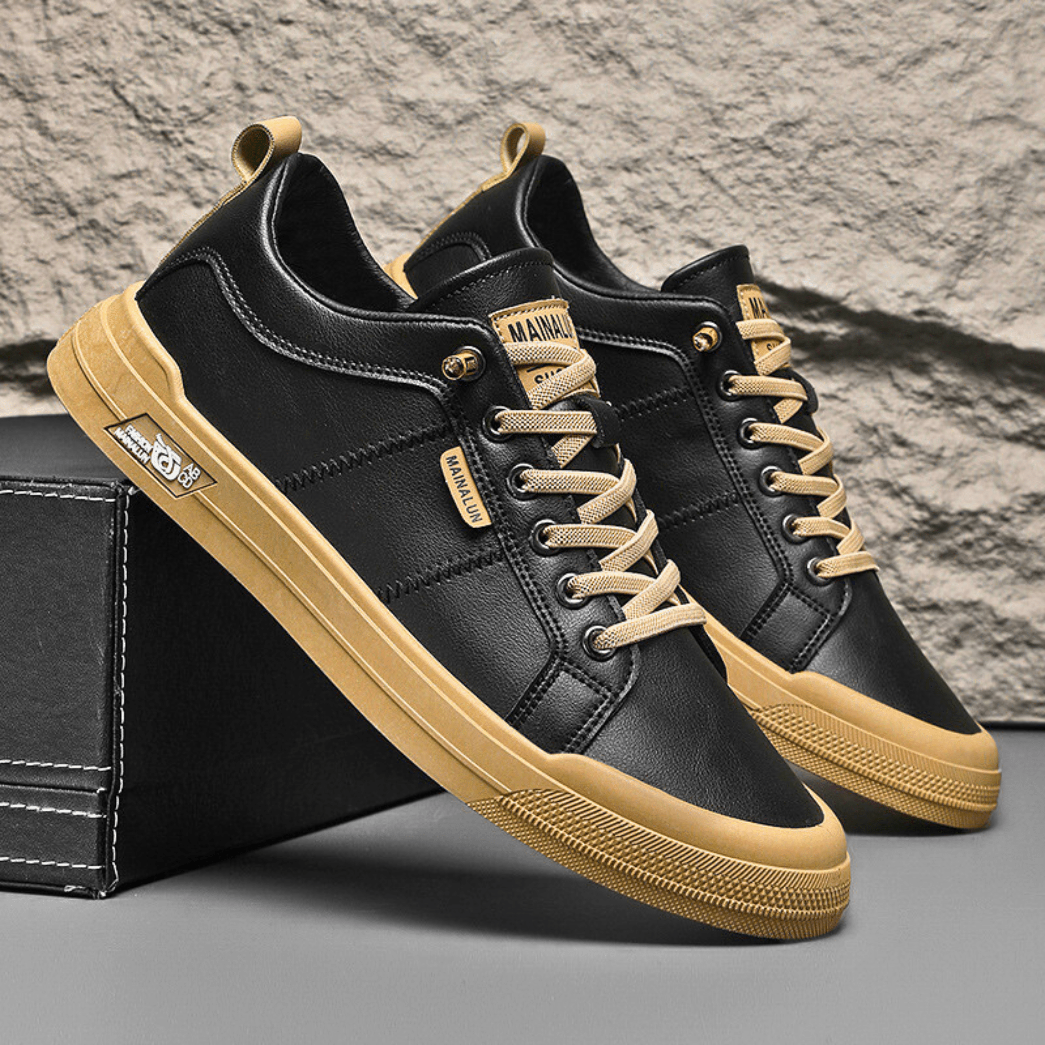 HARRINGTON LEDERSNEAKER – Zeitloser Komfort für den Alltag
