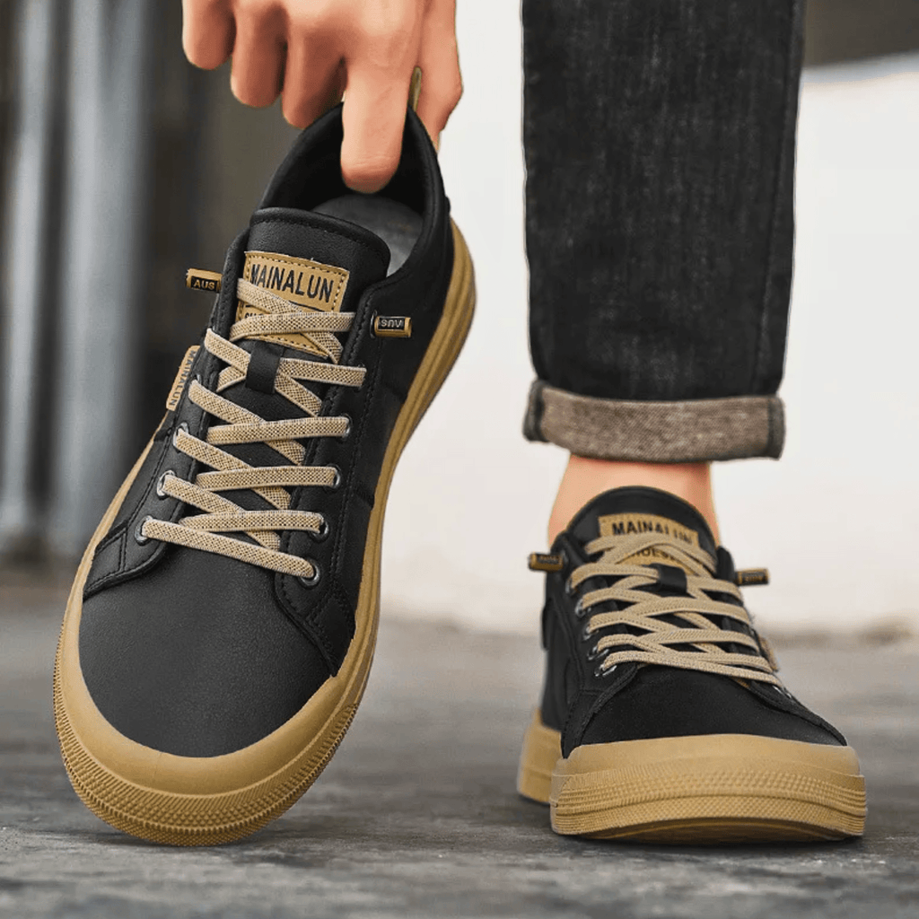 HARRINGTON LEDERSNEAKER – Zeitloser Komfort für den Alltag