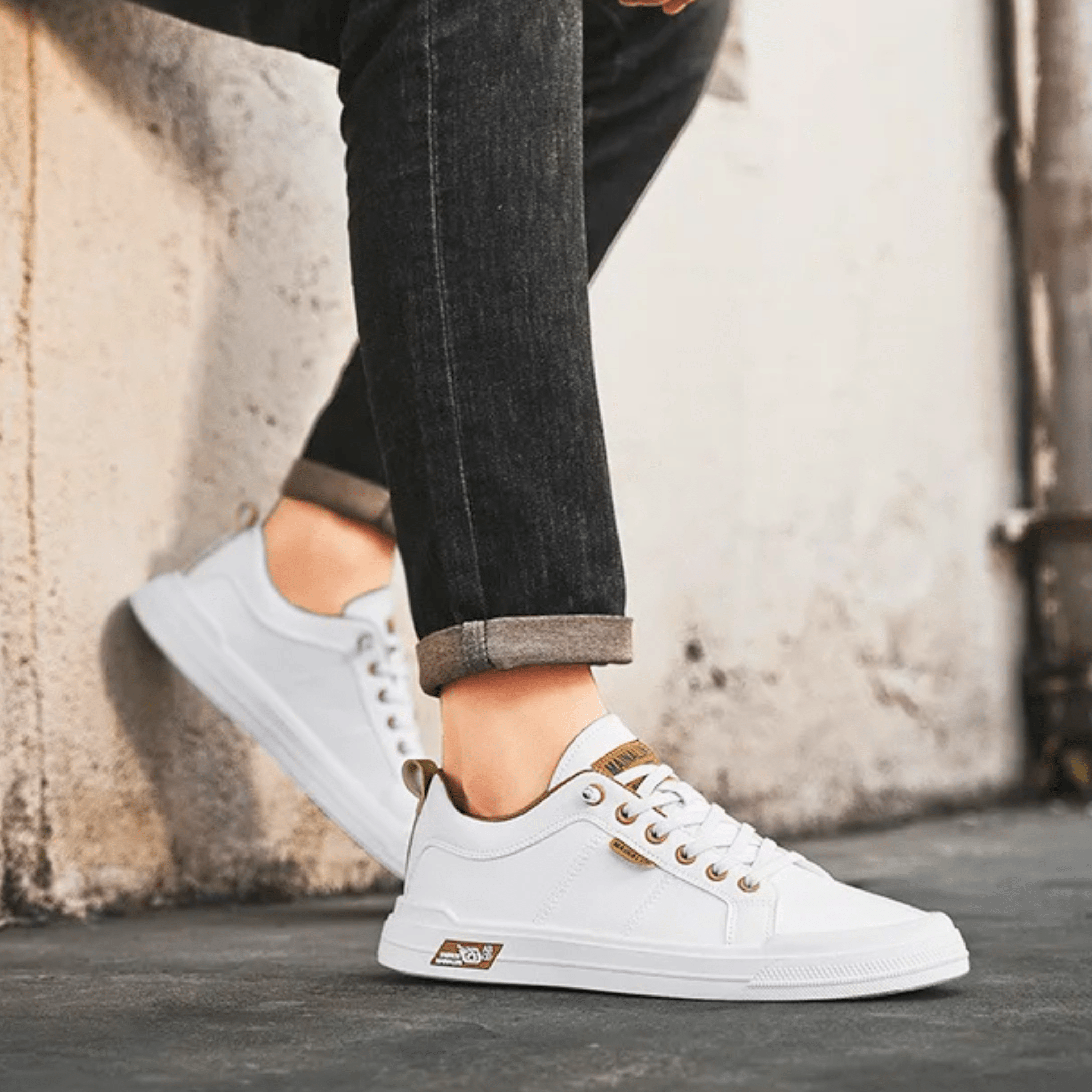 HARRINGTON LEDERSNEAKER – Zeitloser Komfort für den Alltag