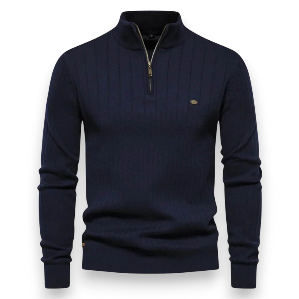Friedbert | Eleganter Komfortpullover für Herren
